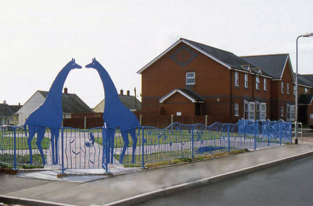 Jungle Railings - Barne Barton play park