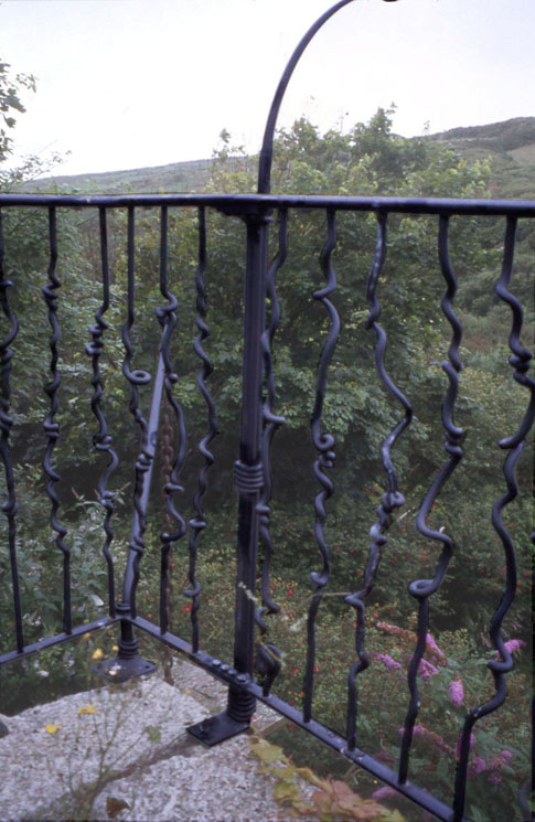 Roof Garden Railings - detail